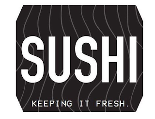 SUSHI KEEPING IT FRESH logo