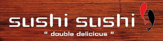 SUSHI SUSHI "DOUBLE DELICIOUS" logo