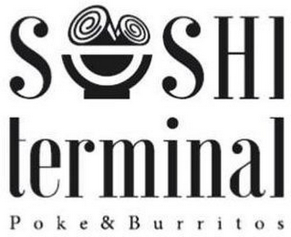 SUSHI TERMINAL POKE & BURRITOS logo