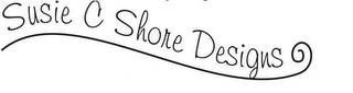SUSIE C SHORE DESIGNS logo