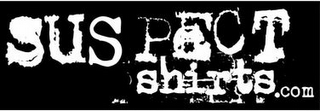SUSPECT SHIRTS.COM logo