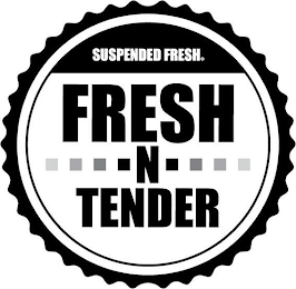 SUSPENDED FRESH. FRESH N TENDER logo