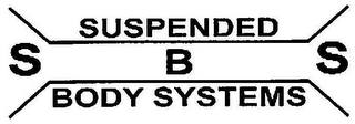 SUSPENDED S B S BODY SYSTEMS logo