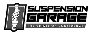 SUSPENSION GARAGE THE SPIRIT OF CONFIDENCE logo