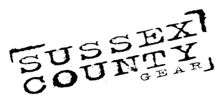 SUSSEX COUNTY GEAR logo