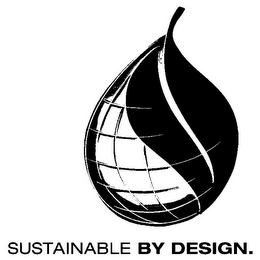 SUSTAINABLE BY DESIGN. logo
