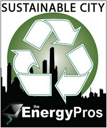 SUSTAINABLE CITY, THE ENERGY PROS logo