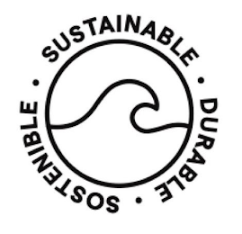 · SUSTAINABLE · DURABLE · SOSTENIBLE logo