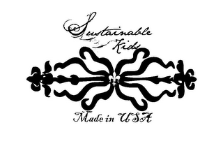 SUSTAINABLE KIDS MADE IN USA logo