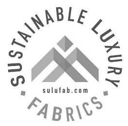 SUSTAINABLE LUXURY FABRICS SULUFAB.COM logo