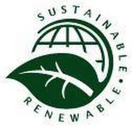 SUSTAINABLE · RENEWABLE logo