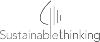 SUSTAINABLE THINKING logo