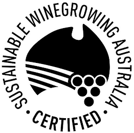 · SUSTAINABLE WINEGROWING AUSTRALIA CERTIFIED · logo