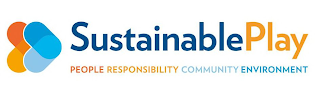 SUSTAINABLEPLAY PEOPLE RESPONSIBILITY COMMUNITY ENVIRONMENT logo