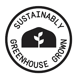 SUSTAINABLY GREENHOUSE GROWN logo