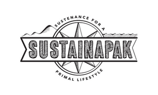 SUSTAINAPAK SUSTENANCE FOR A PRIMAL LIFESTYLE logo