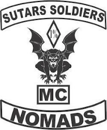 SUTARS SOLDIERS NOMADS MC 1% logo