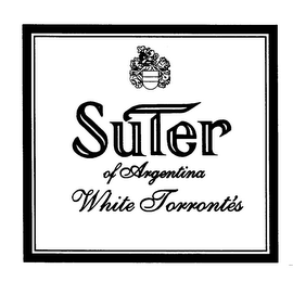 SUTER OF ARGENTINA WHITE TORRONTES logo