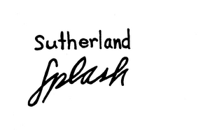 SUTHERLAND SPLASH