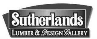 SUTHERLANDS LUMBER & DESIGN GALLERY logo