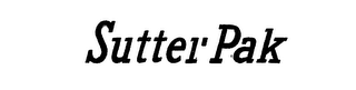 SUTTER PAK logo