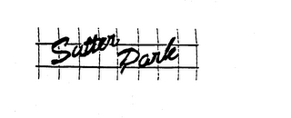 SUTTER PARK logo