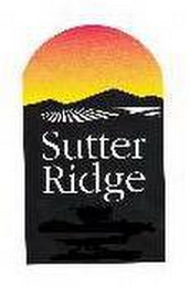 SUTTER RIDGE logo