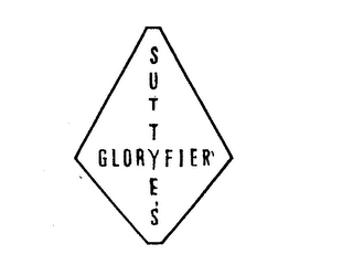 SUTTYE'S GLORYFIER logo