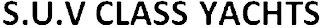 S.U.V CLASS YACHTS logo