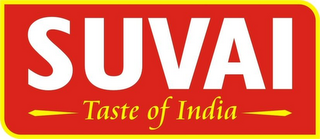 SUVAI TASTE OF INDIA logo