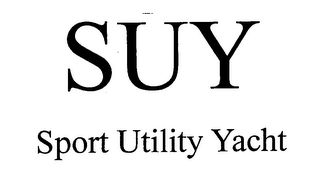 SUY SPORT UTILITY YACHT logo