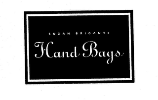 SUZAN BRIGANTI HAND BAGS logo