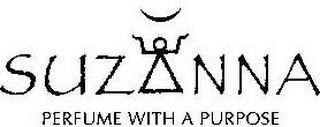 SUZANNA PERFUME WITH A PURPOSE logo