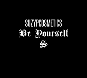 SUZYPCOSMETICS BE YOURSELF S logo