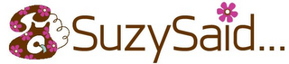 SUZYSAID... logo
