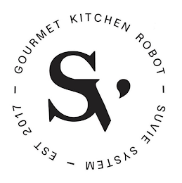 SV - GOURMET KITCHEN ROBOT - SUVIE SYSTEM - EST 2017 logo