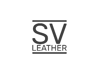SV LEATHER logo