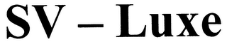 SV - LUXE logo
