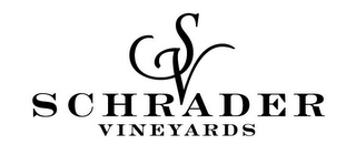 SV SCHRADER VINEYARDS logo