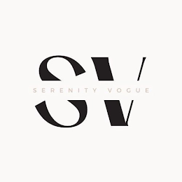 SV SERENITY VOGUE logo