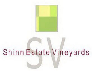 SV SHINN ESTATE VINEYARDS logo