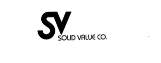 SV SOLID VALUE CO. logo
