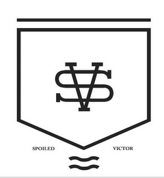 SV SPOILED VICTOR logo