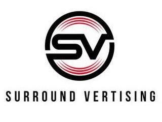 SV SURROUND VERTISING logo