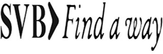 SVB FIND A WAY