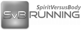 SVB SPIRITVERSUSBODY RUNNING logo
