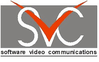 SVC SOFTWARE VIDEO COMMUNICATIONS logo