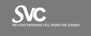 SVC THE LEAST EXPENSIVE CELL PHONE FOR SENIORS logo