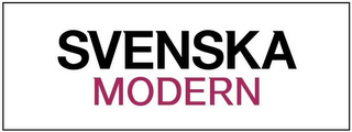 SVENSKA MODERN logo