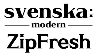 SVENSKA: MODERN ZIPFRESH logo